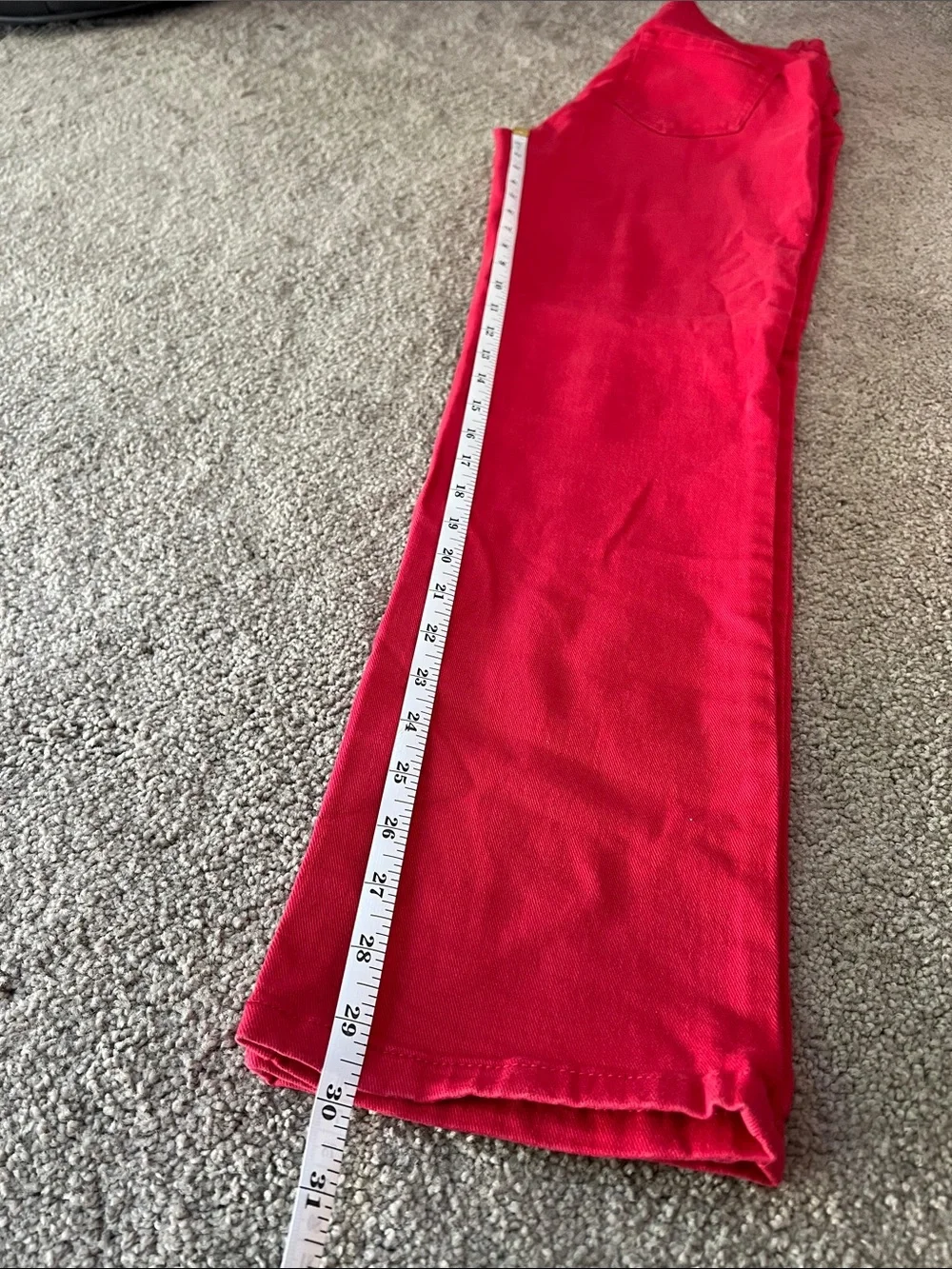 Gloria Vanderbilt Bright Red Women's Jeans